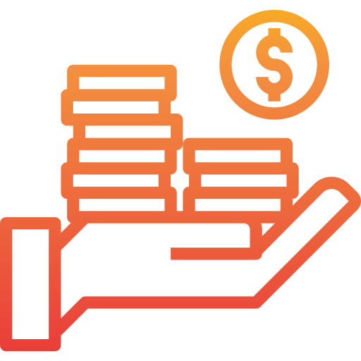 Icono de recepcion de dinero